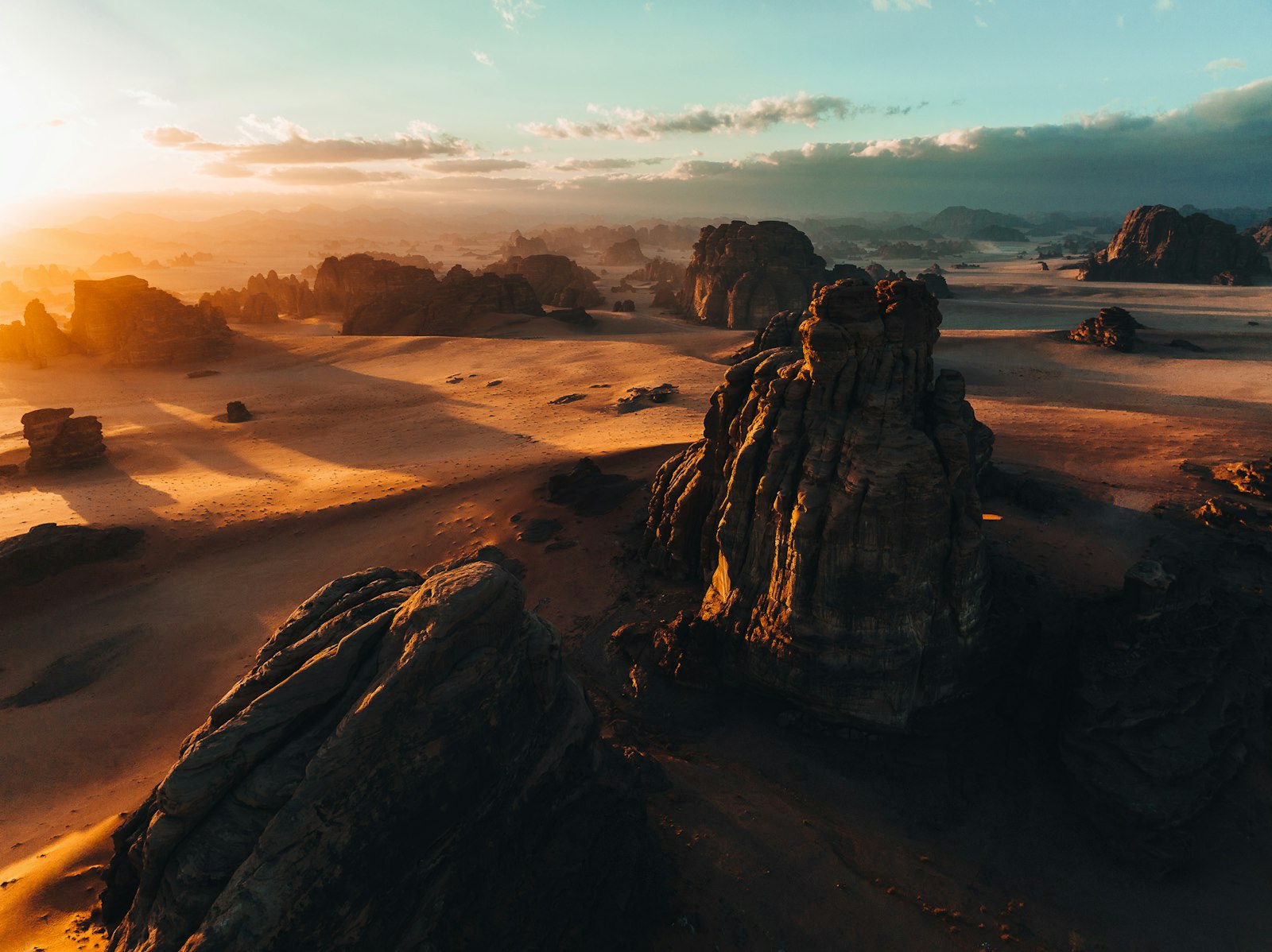 رحلة تصوير في صحراء العلا
